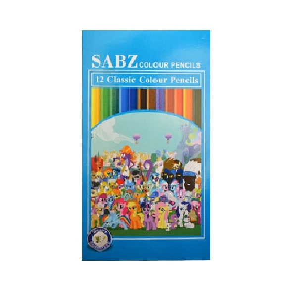 مداد رنگی 12 رنگ سبز مدل Classic