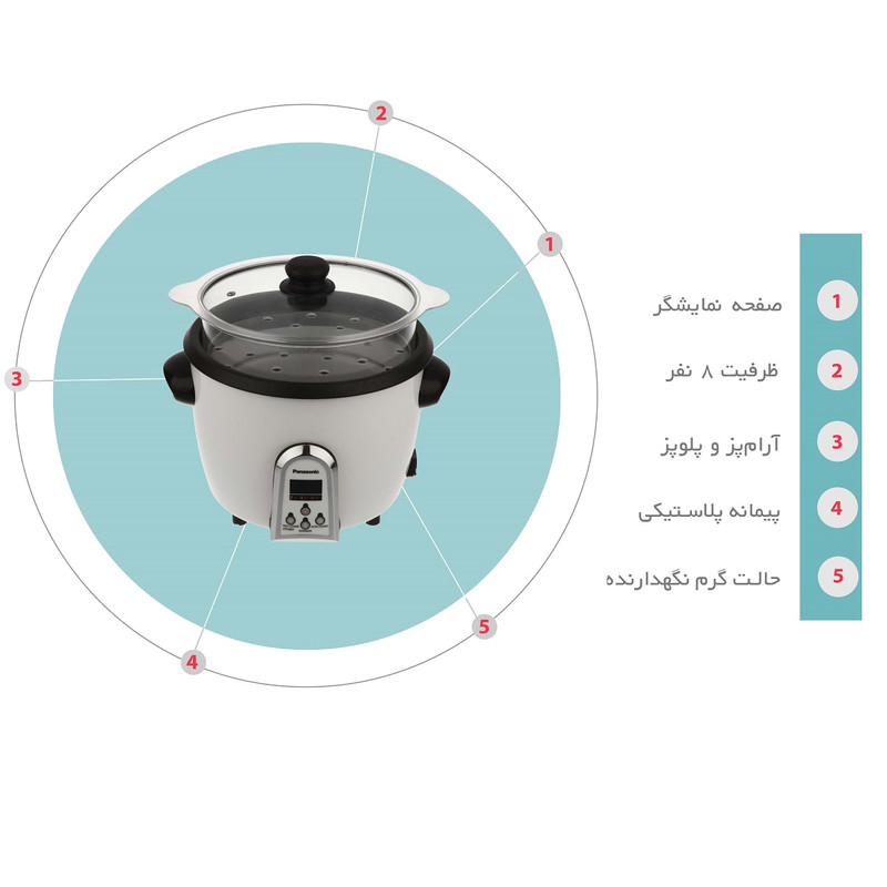 پلوپز پاناسونیک مدل 1990SR