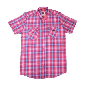 پیراهن آستین کوتاه مردانه مدل دوجیب