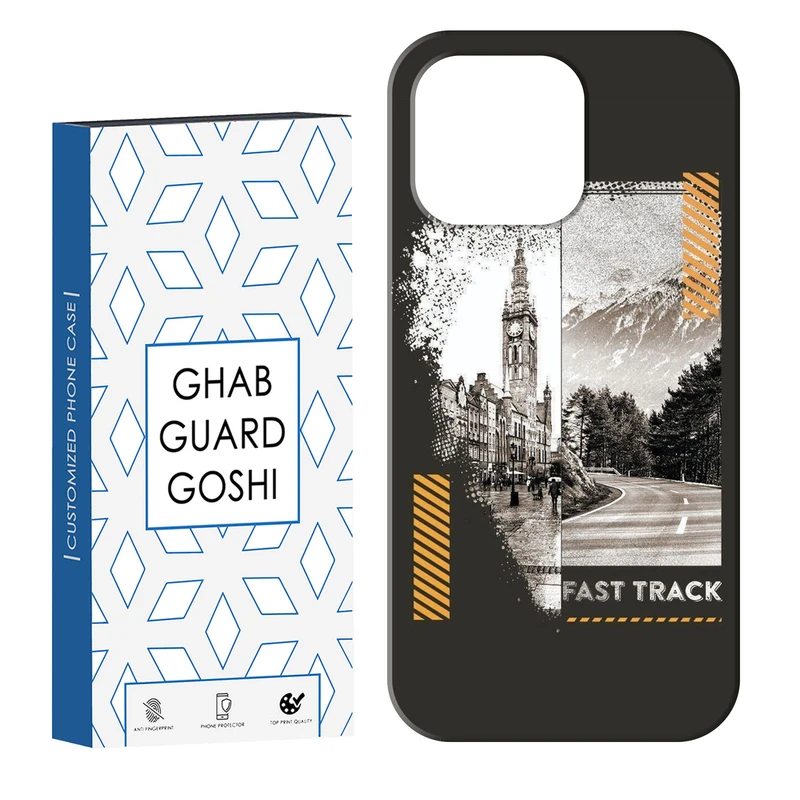 کاور قاب گارد گوشی طرح لندن کد Dimo-718 مناسب برای گوشی موبایل اپل IPHONE 16 PRO   