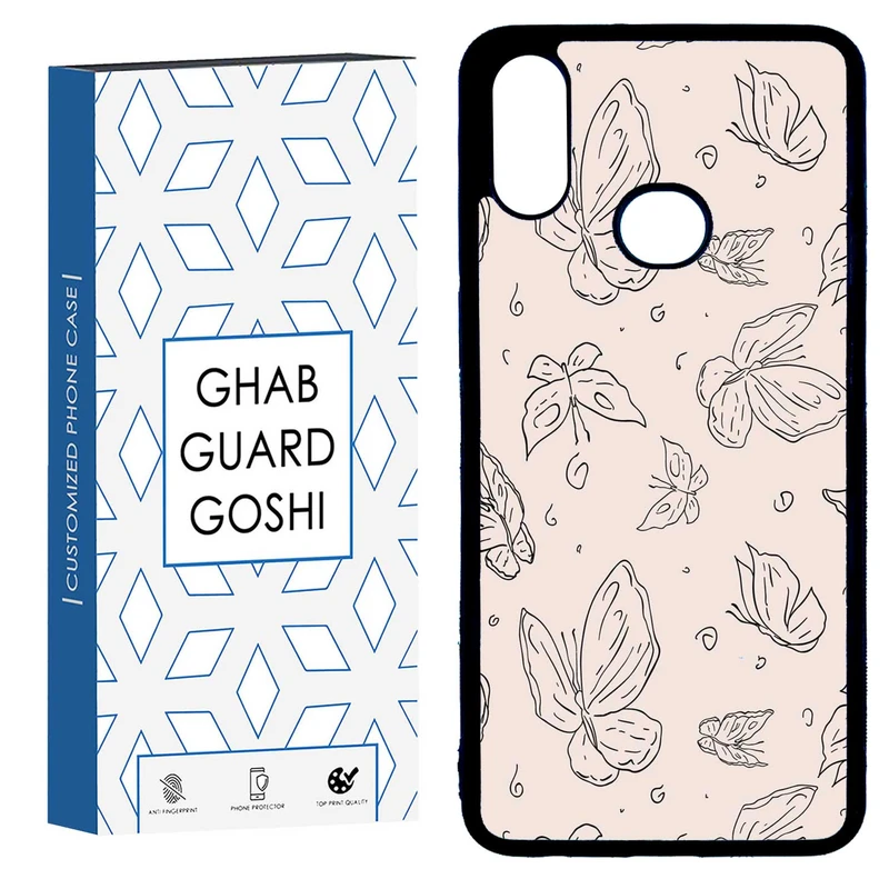 کاور قاب گارد گوشی طرح پروانه کد TPU-238 مناسب برای گوشی موبایل سامسونگ GALAXY A10S