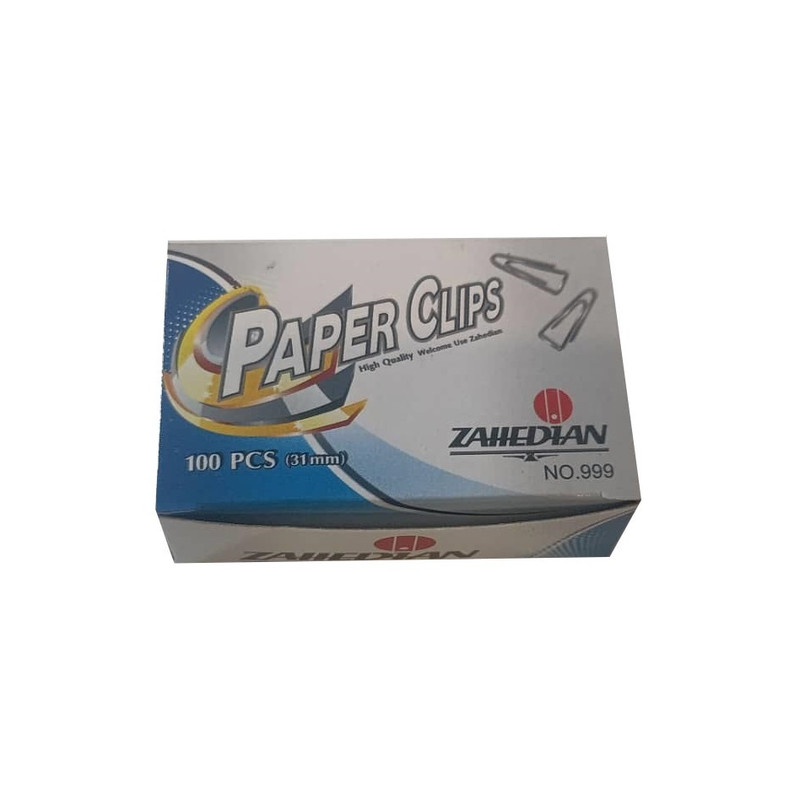 گیره کاغذ مدل 999 کد 31m بسته 100 عددی