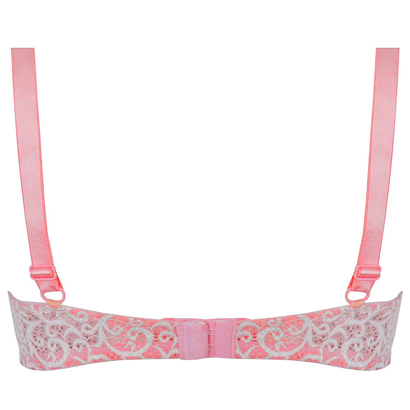 سوتین زنانه دکسونری مدل 340017504 فنر دار رنگ صورتی