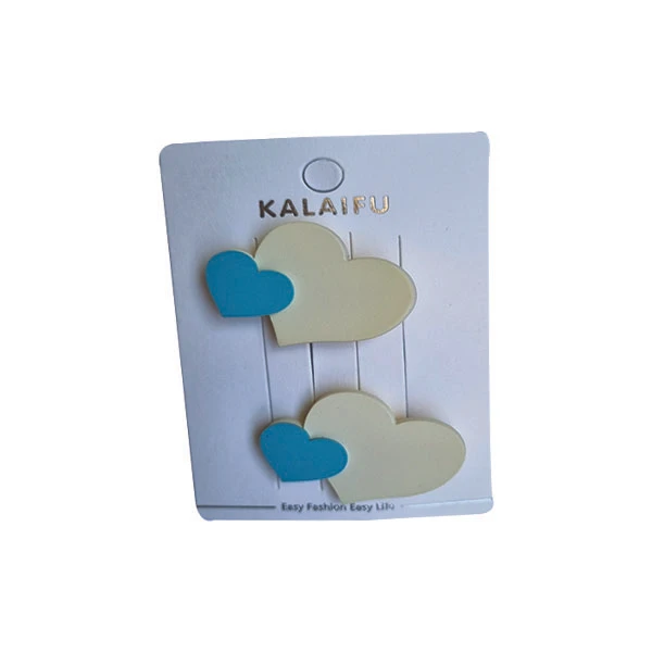 گیره مو دخترانه مدل انبری بسته 2 عددی