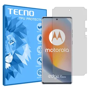 Tecno Resistant model transparent screen protector suitable for Motorola Edge 50 Fusion Mobile phone 