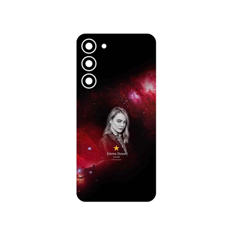 برچسب پوششی ماهوت مدل Emma Stone مناسب برای گوشی موبایل سامسونگ Galaxy S23 Plus