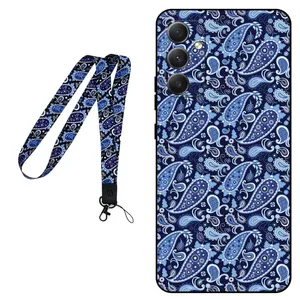 Megafone Paisley 0026 Cover For Samsung Galaxy M13 Mobile Neckband 