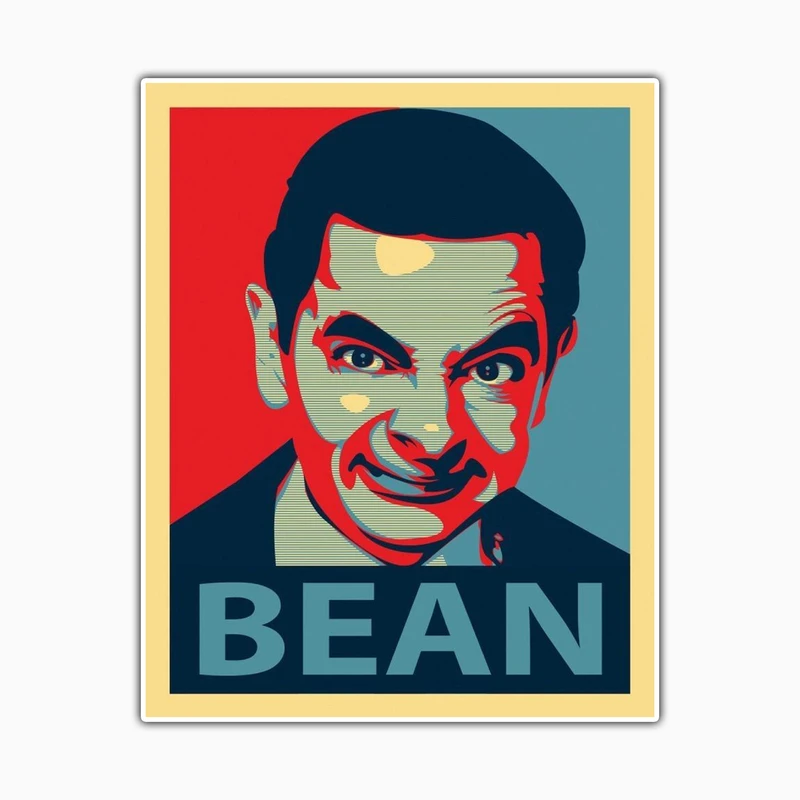 استیکر لپ تاپ و موبایل بووم طرح مستربین مدل RB کد FR42