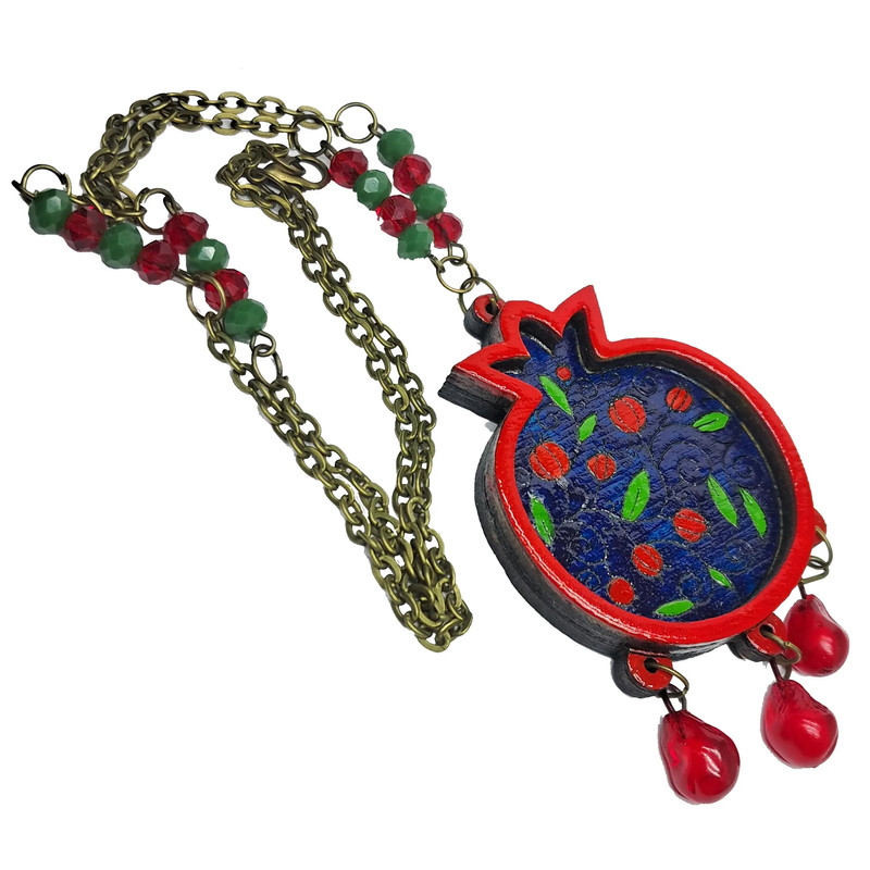 نیم ست دخترانه طرح انار مدل یلدا کد b.350