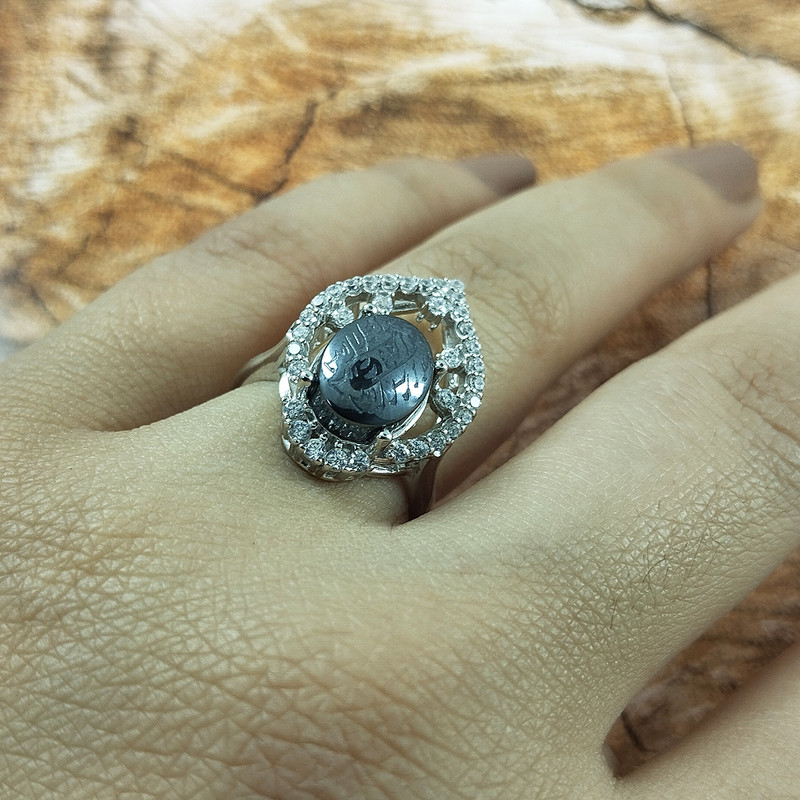 انگشتر نقره زنانه سلین کالا مدل حدید کد 62