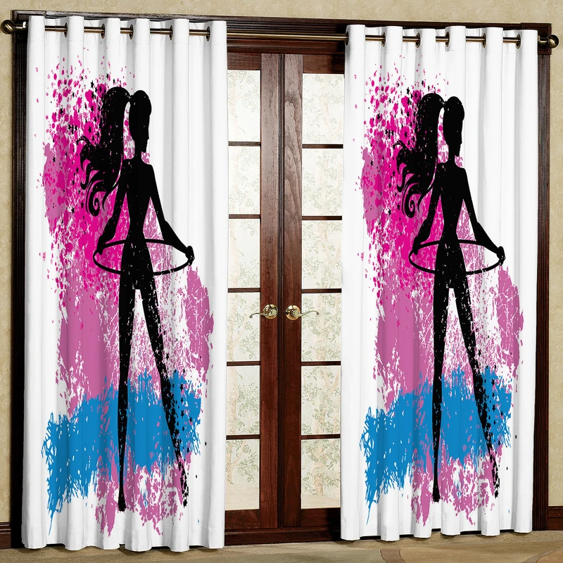 پرده مدل مخمل پانچی کد 2036T2 سایز 200x140 سانتی متر