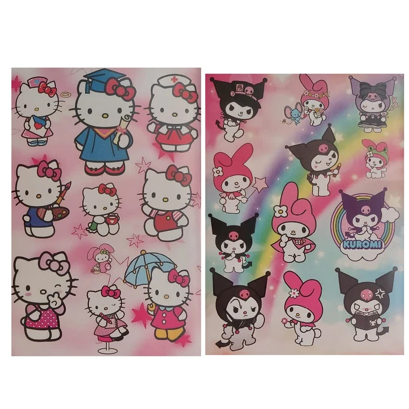 برچسب مدل کیتی و کرومی بسته 2 عددی