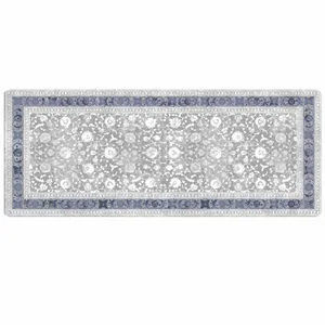 پادری مدل مخمل طرح پتینه کد L1213 سایز 110x45 سانتی متر