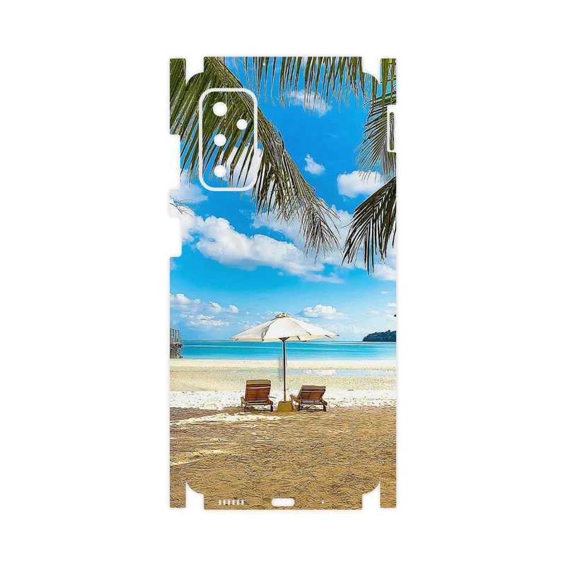 برچسب پوششی ماهوت مدل Beach-FullSkin مناسب برای گوشی موبایل سامسونگ Galaxy M52 5G