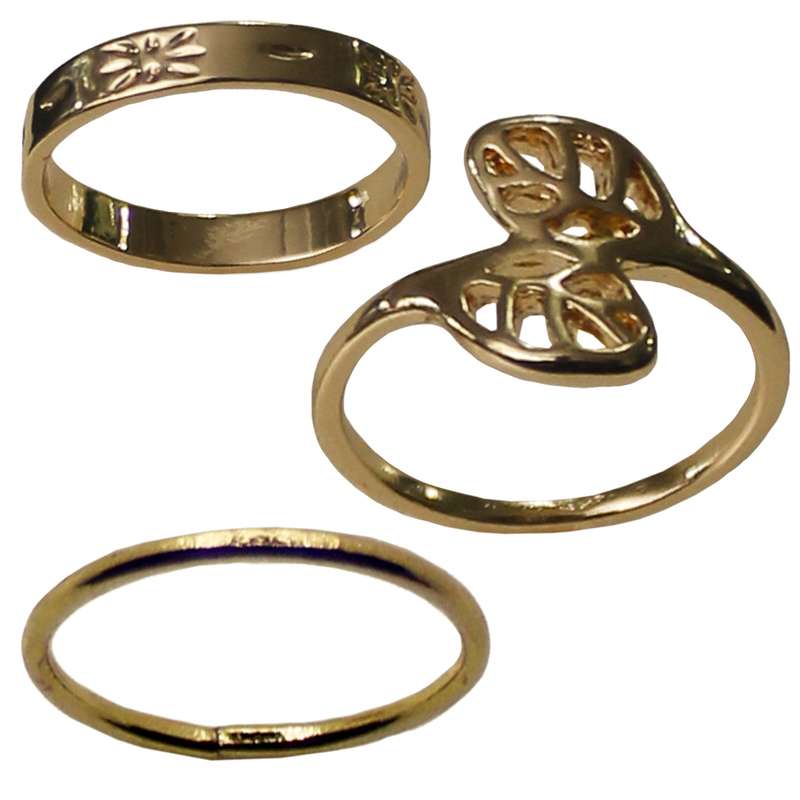 بند انگشتی زنانه کد RKH_1326 مجموعه 3 عددی