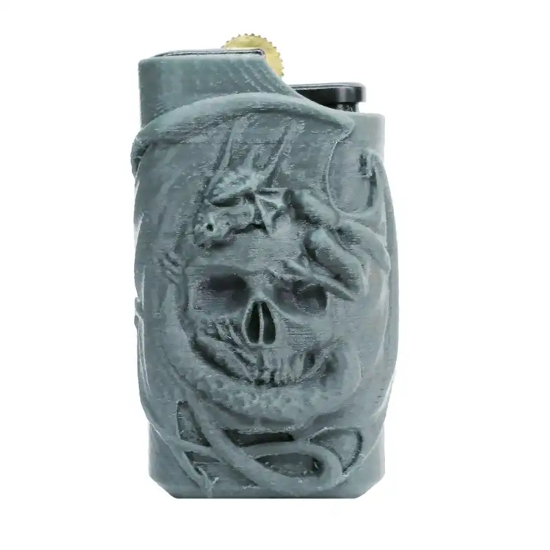 فندک مدل اسکلت و اژدها برجسته کد 1020 2.2.4