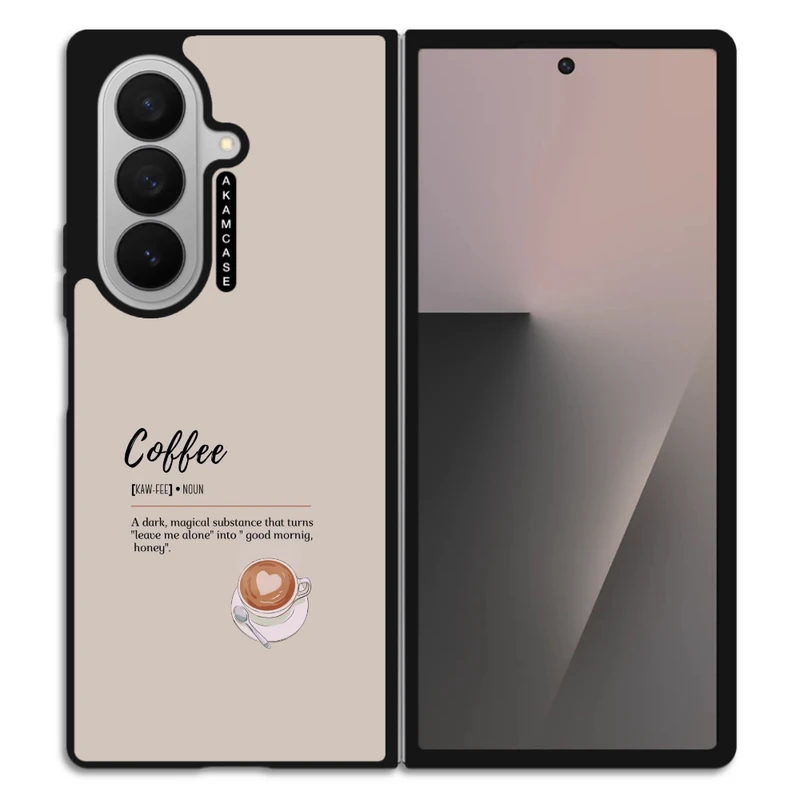کاور آکام مدل AMC-WSGZFOLD7-COFFEE-16 مناسب برای گوشی موبایل سامسونگ Galaxy Z Fold 7