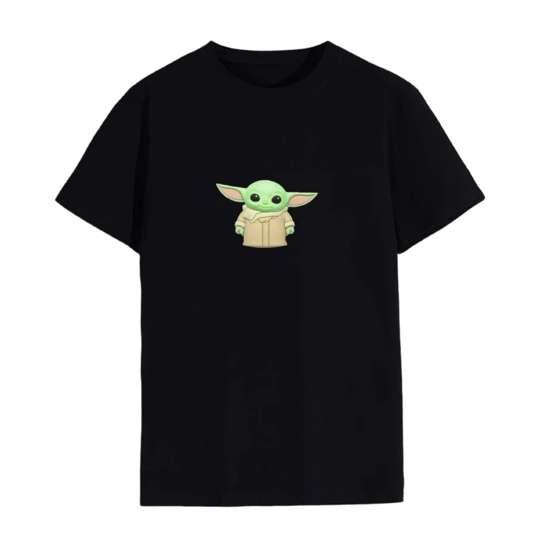 تی شرت لانگ زنانه مدل بیبی یودا کد 17