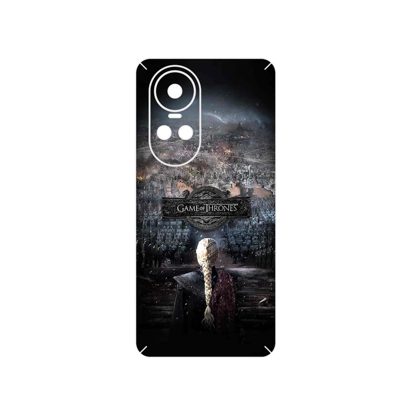 برچسب پوششی ماهوت مدل Game_of_Thrones مناسب برای گوشی موبایل اپو Reno 10 5G