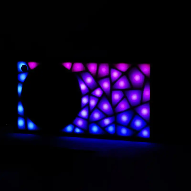 باکس ساب ووفر خودرو مدل چراغ دار LED مناسب برای ساب 12 اینچ