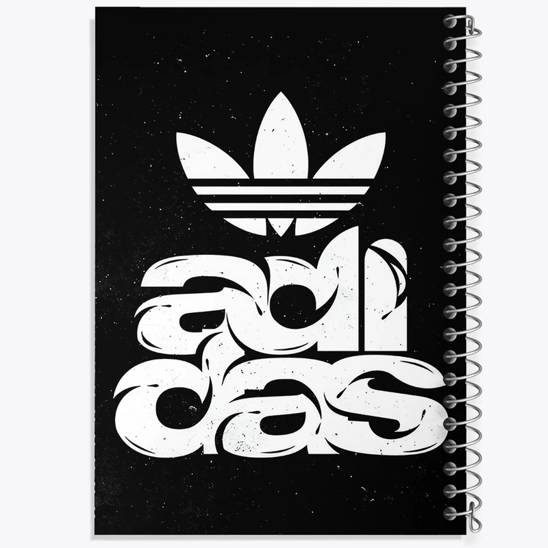دفتر مشق 100 برگ خندالو طرح آدیداس (Adidas) کد N4493