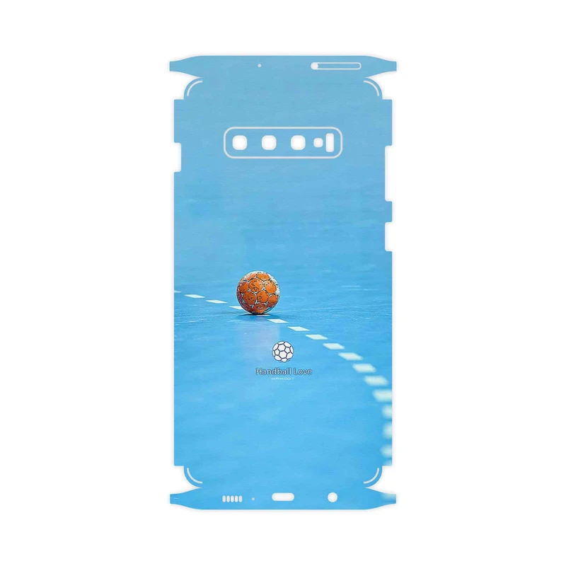 برچسب پوششی ماهوت مدل Handball-FullSkin مناسب برای گوشی موبایل سامسونگ Galaxy S10 Plus