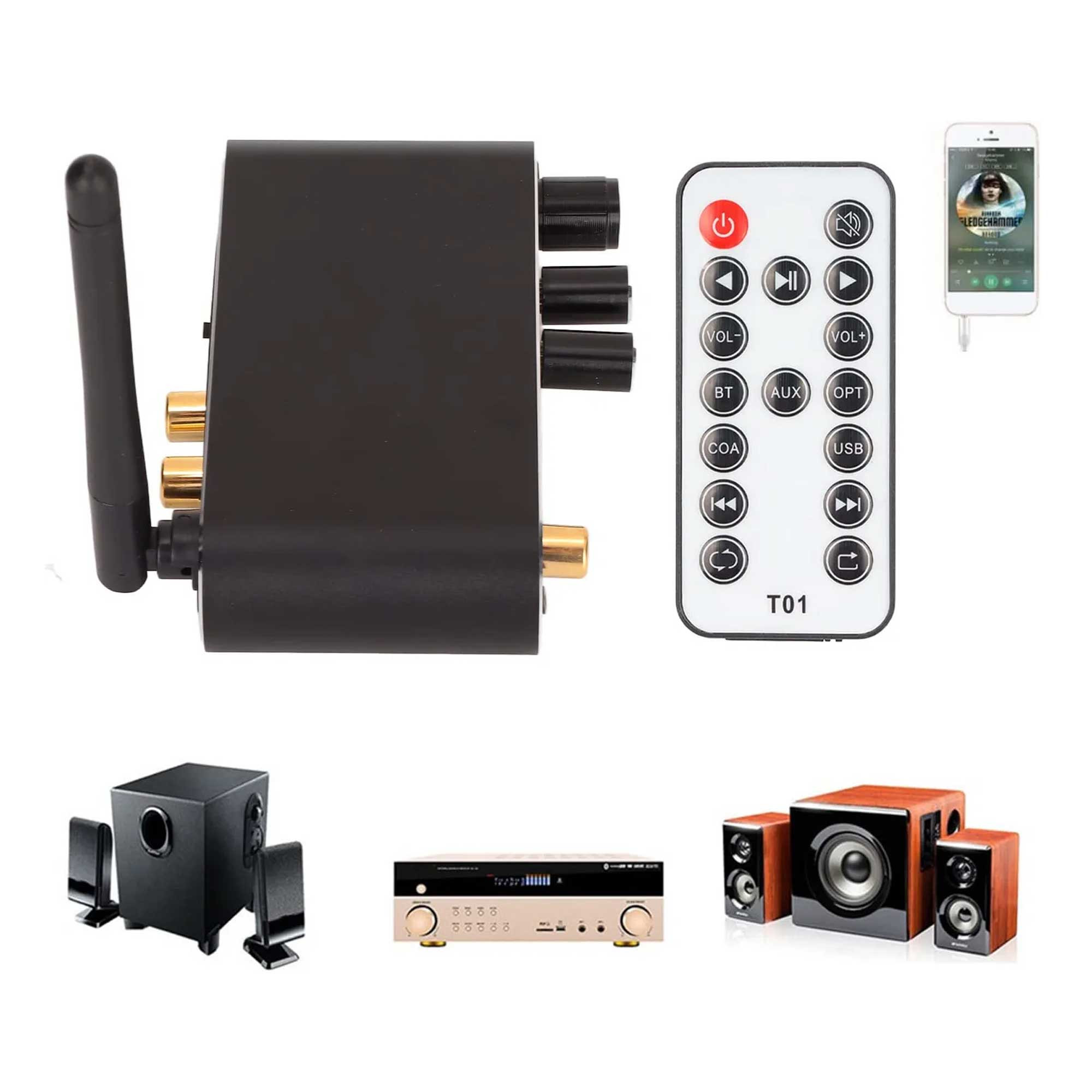 گیرنده بلوتوثی مدل T01 گیرنده بلوتوثی مدل T01