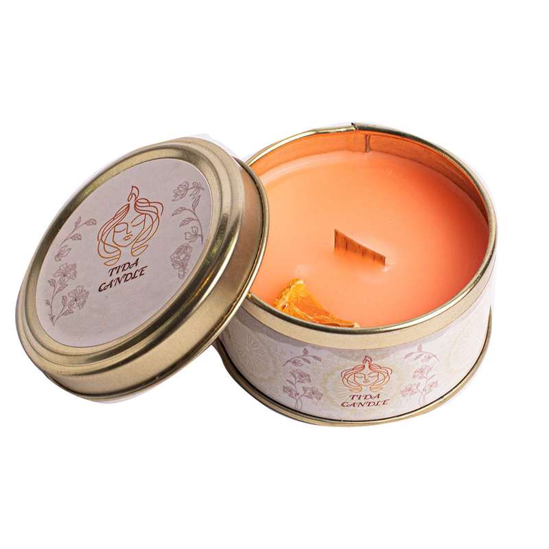 شمع معطر تیدا مدل قوطی آلمینیومی 0112