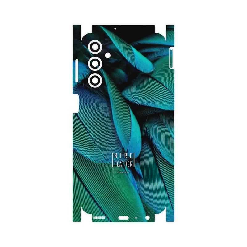 برچسب پوششی ماهوت مدل Green Feather-FullSkin مناسب برای گوشی موبایل سامسونگ Galaxy M34 5G