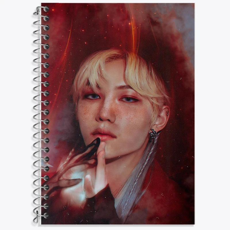 دفتر زبان 50 برگ خندالو مدل سه خط طرح فلیکس استری کیدز کد F1840