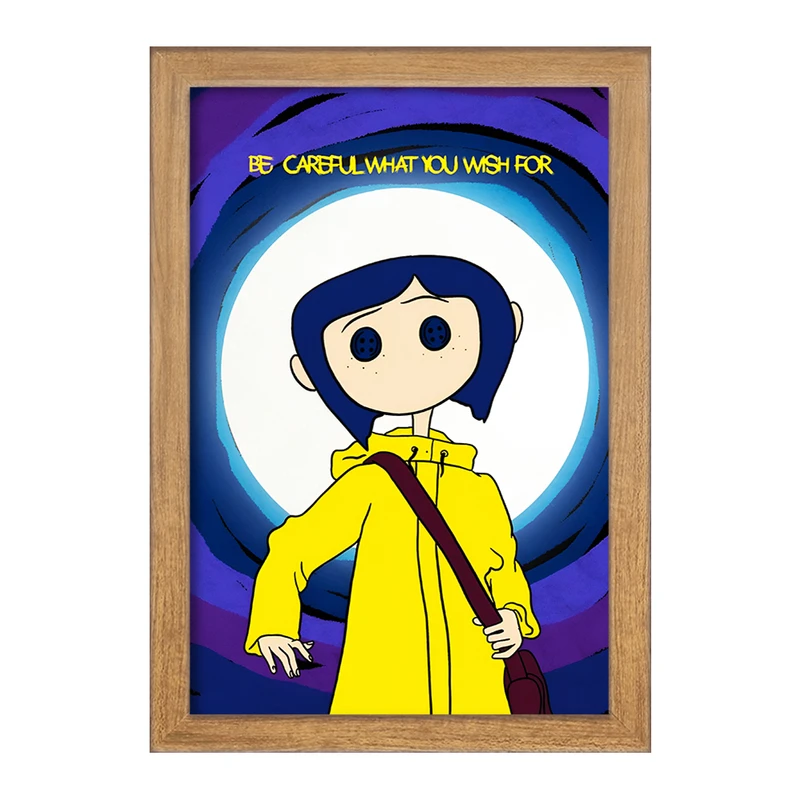 تابلو خندالو مدل کورالین (Coraline) کد F6800