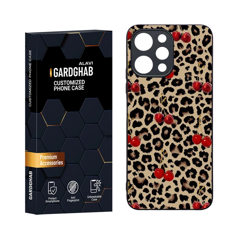 کاور گارد قاب مدل دورژله ای ساده مناسب برای گوشی موبایل شیائومی Redmi 12 4G / 5G