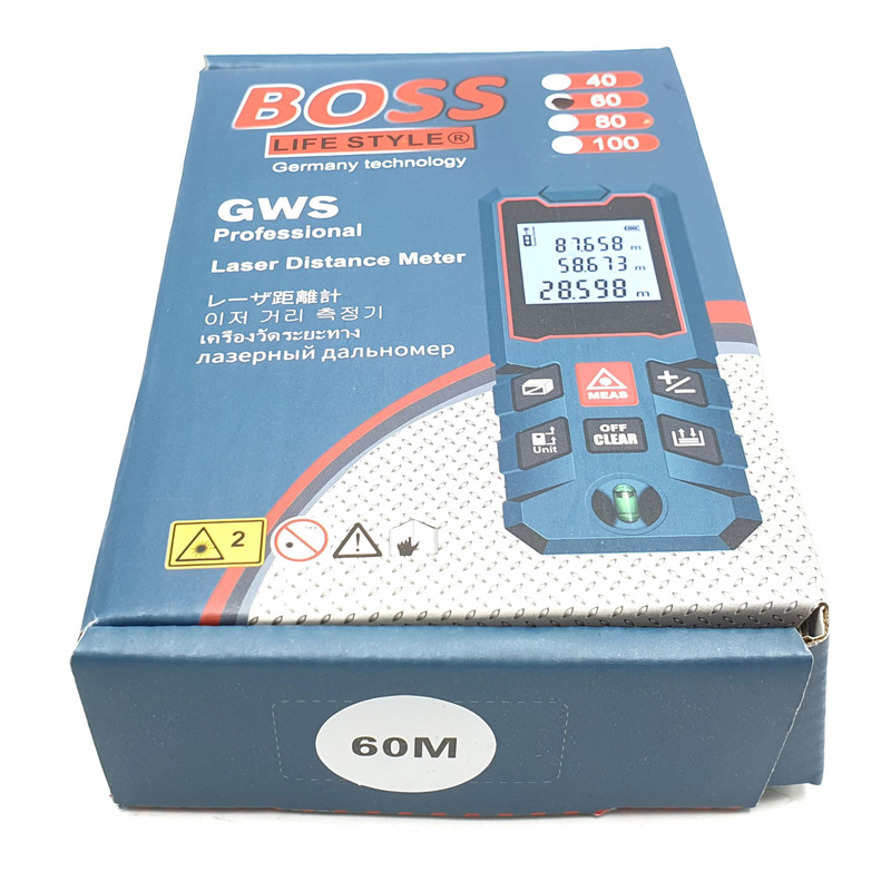 متر لیزری باس کد GWS-60 M