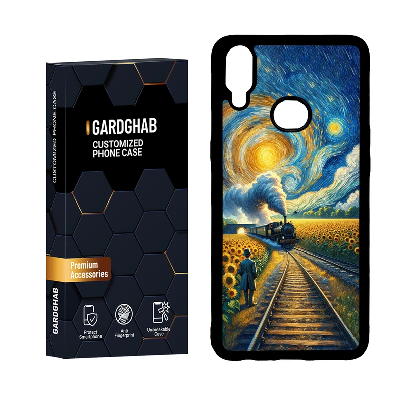 کاور گارد قاب مدل دورژله ای هنری مناسب برای گوشی موبایل سامسونگ Galaxy A10s