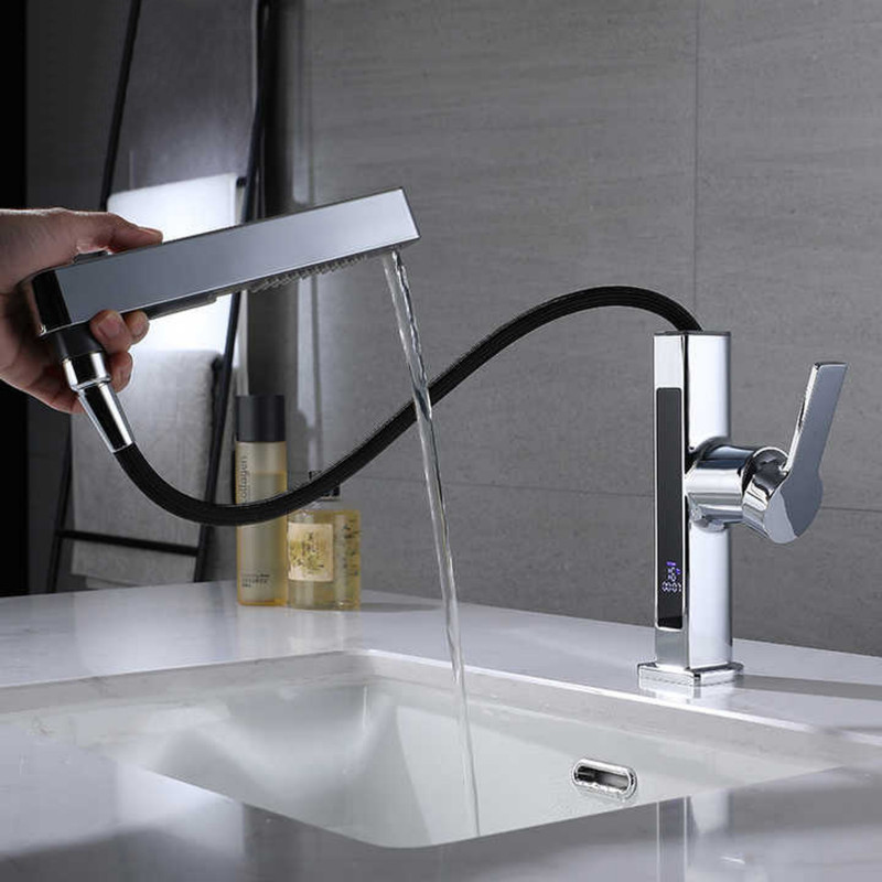 شیر روشویی مدل شاوری LED