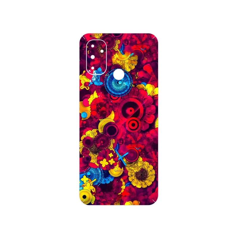 برچسب پوششی ماهوت مدل Vector Flower Garden Digital Art مناسب برای گوشی موبایل وان پلاس Nord N100