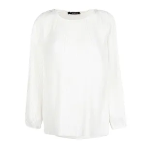 بلوز زنانه گردیه مدل پلیسه ای L-113