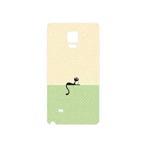 MAHOOT Minimal Internet Cat Icon Cover Sticker for Samsung Galaxy Note Edge