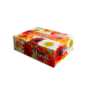 دستمال کاغذی 100 برگ وش طرح flower