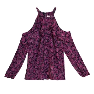 بلوز آستین بلند یقه گرد زنانه مایکل کورس مدل AG476