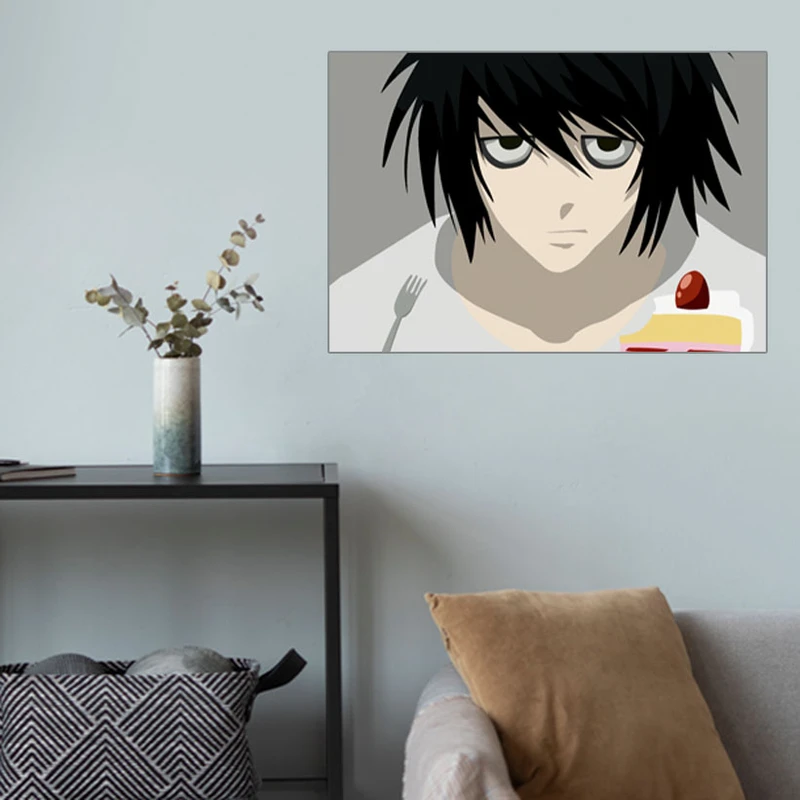 پوستر گوفی مدل کاراگاه ال انیمه دفترچه مرگ طرح L Death Note Anime کد CAKE77
