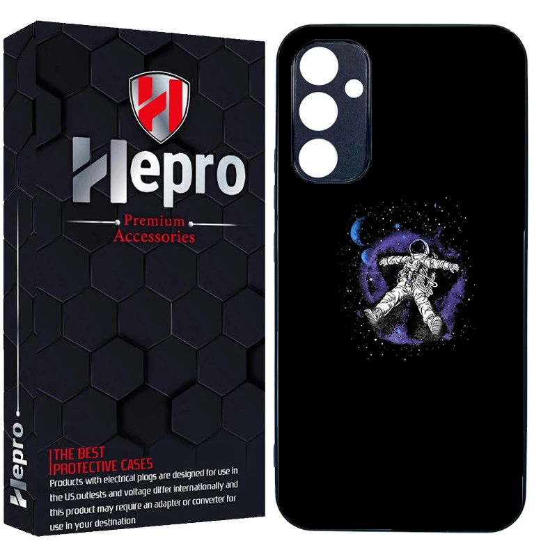 کاور هپرو طرح فضانورد کد Dimo-455 مناسب برای گوشی موبایل سامسونگ Galaxy A24