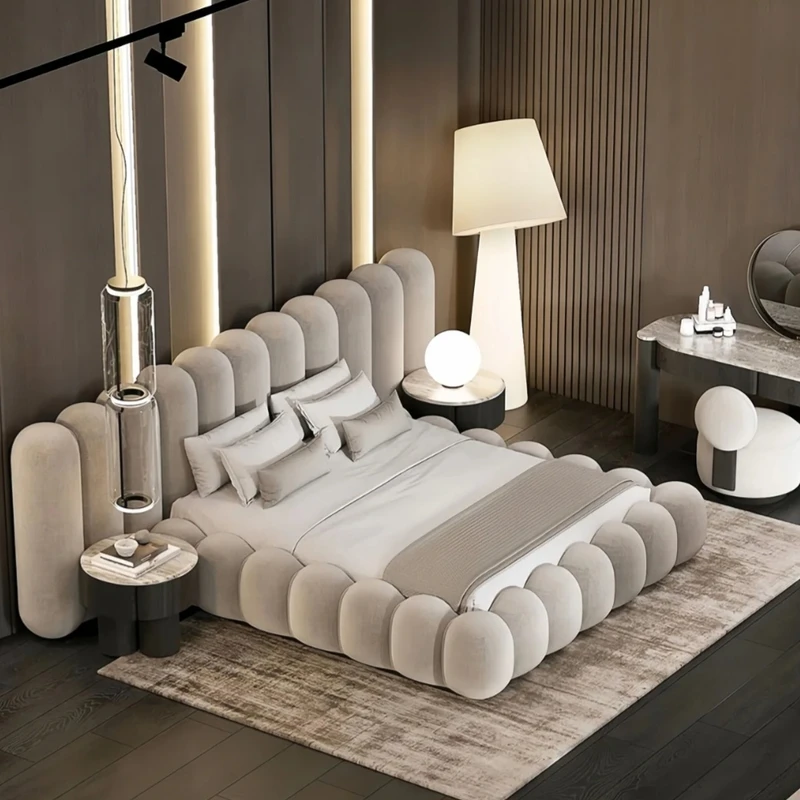 تخت‌خواب MDF دو نفره مدل سلنا سایز 180*200 سانتی‌متر
