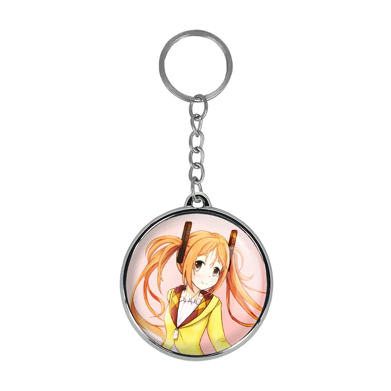 جاکلیدی خندالو طرح انجو انیمه گلوله سیاه مدل دوطرفه کد 3581235813