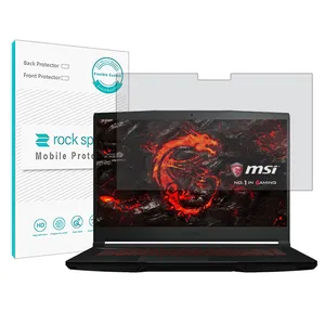 Rock space Resistant model transparent screen protector suitable for Msi gf63 laptop