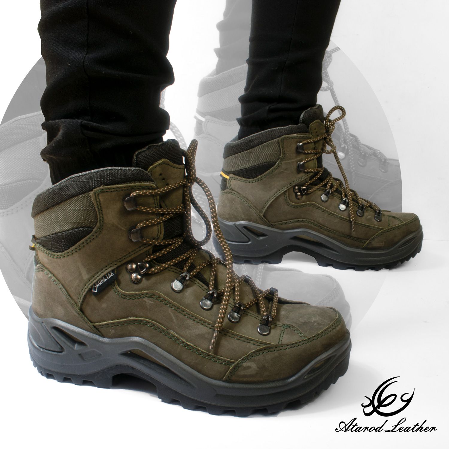 کفش کوهنوردی چرم عطارد مدل چرم طبیعی کد SHK06 -  - 10