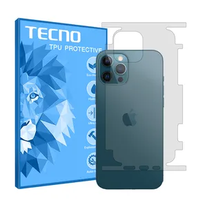 Tecno HyGEL model transparent phone back protector suitable for Apple iPhone 12 Pro mobile phone