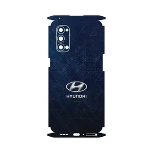MAHOOT Hyundai_Logo-FullSkin Cover Sticker for Oppo Reno4 Pro 5G