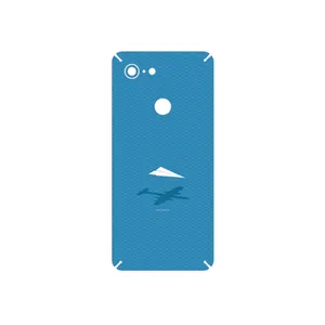MAHOOT Minimal Paper Airplane Cover Sticker for Google Pixel 3