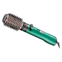 سشوار برس&zwnj;دار چرخشی 1200 وات وی جی ار مدل v-498، موتور DC، وزن 500 گرم، دارای سری برس&zwnj;دار گرد باریک، سری برس&zwnj;دار گرد پهن با ویژگی صاف&zwnj;کنندگی، حجم&zwnj;دهندگی، با قابلیت باد سرد، فناوری تولید یون